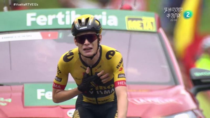 Vingegaard gana en la subida a Bejes y se acerca al liderato de La Vuelta 2023 -- Ver ahora en RTVE Play
