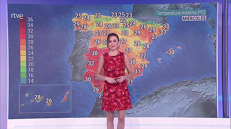 Temperaturas máximas en descenso en el tercio nordeste - ver ahora