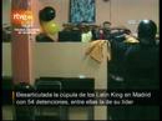  - Detienen a 54 Latin King en Madrid