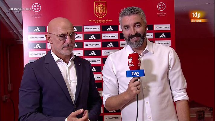 Luis de la Fuente: "Nuestro objetivo es ser primeros de grupo ganando los partidos que quedan"