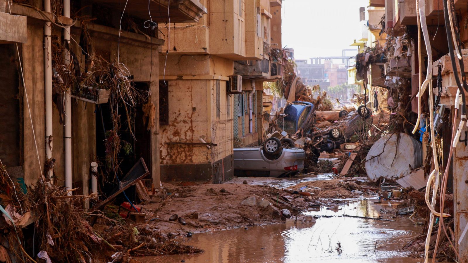 Derna, epicentro del desastre en Libia
