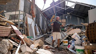 Un "reventn hmedo" provoca rachas de viento de hasta 130 kilmetros por hora en varias localidades de Castelln