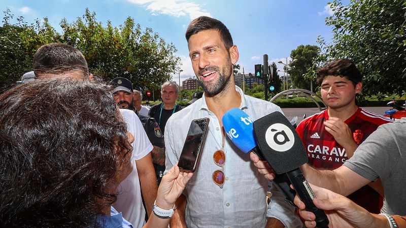 Djokovic, antes de jugar contra España en la Copa Davis: "Estoy aquí para ganar con Serbia"