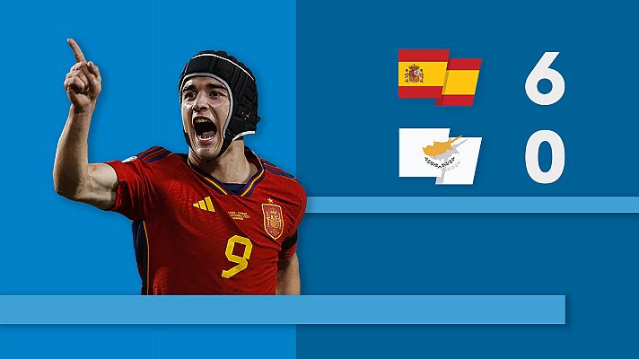Noticias Andalucía - España golea a Chipre en Granada