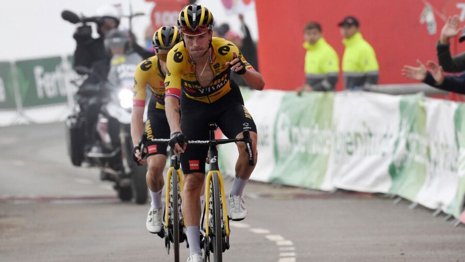 Vuelta 2023 | Primoz Roglic, vencedor de la etapa 17 en el Angliru