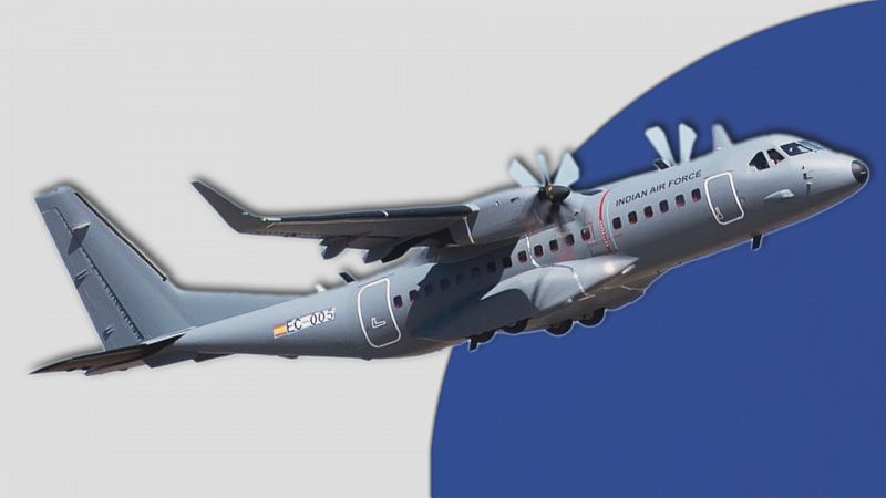 Airbus entrega a La India el primer c295 - Ver ahora