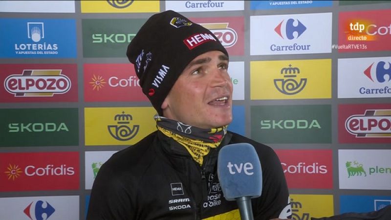 Sepp Kuss: "El más fuerte será el que gane la Vuelta"
