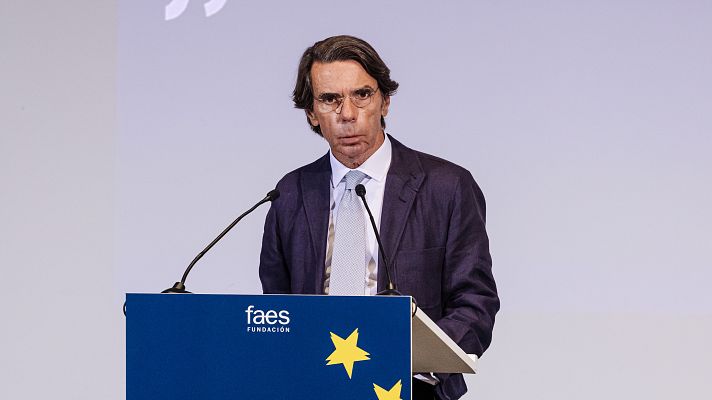 Aznar dice no tener \"nada que ver\" con el acto convocado por el PP en Madrid y reprocha al Gobierno su \"reacción autocrática\"