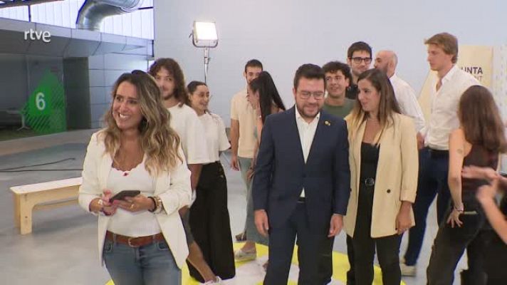 L'Informatiu - Pere Aragonès respon a la ciutadania en el nou espai 'Pregunta al President'