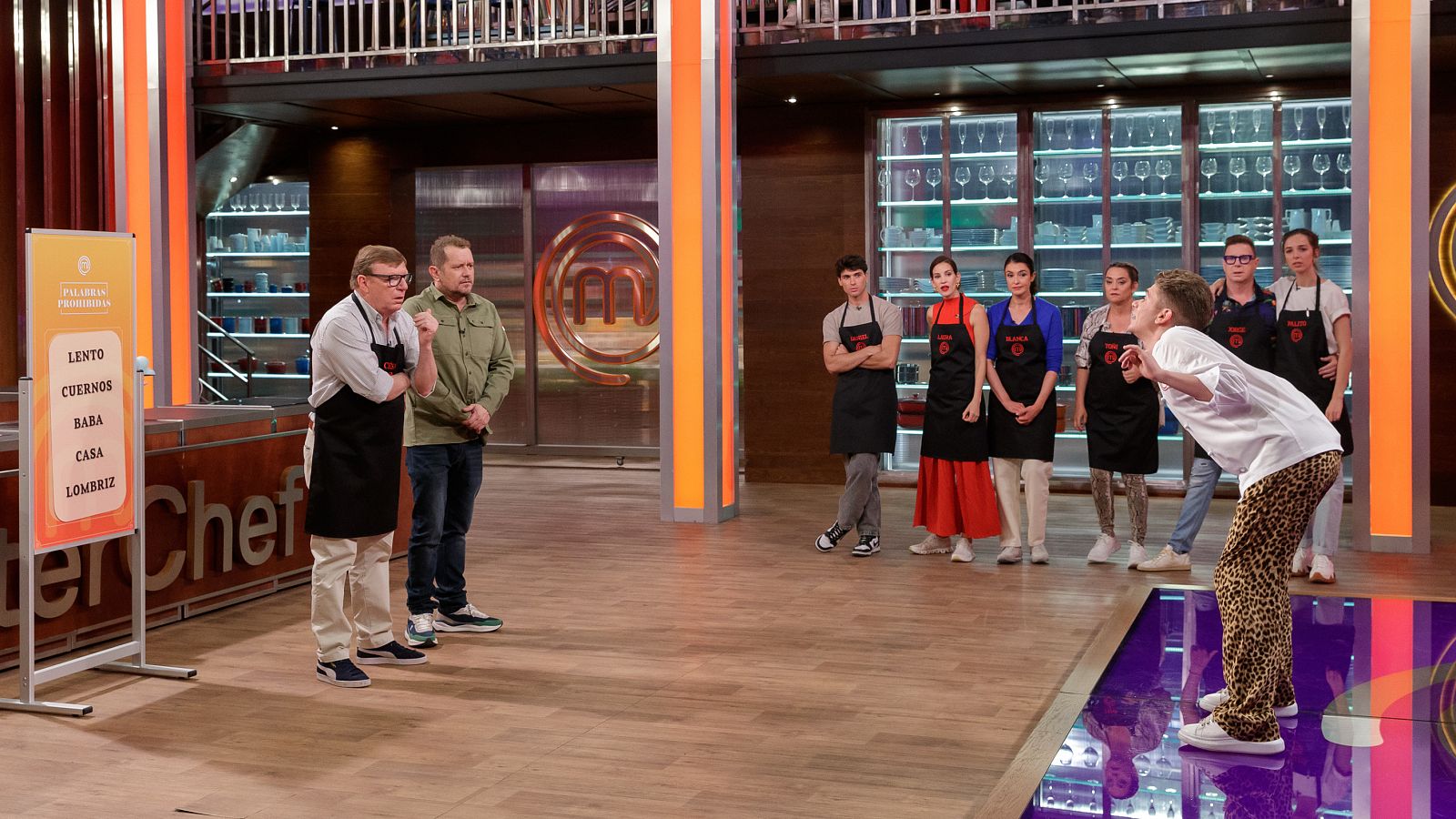 El regreso de Luca a lo grande en MasterChef Celebrity 8 | Ver