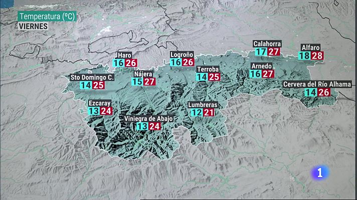 El tiempo en La Rioja - 14/09/23