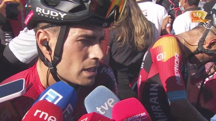La Vuelta 2023 | Mikel Landa: "He buscado dejar atrás a Ayuso, pero no he podido"