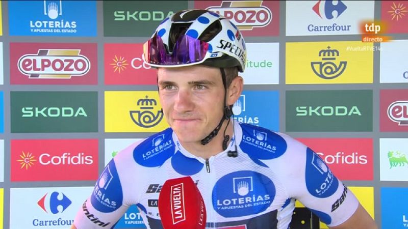 La Vuelta 2023 | Evenepoel: "He ganado tres de las etapas más bonitas" -- Ver ahora en RTVE Play