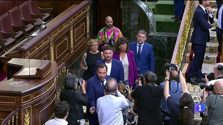 L'Informatiu - ERC i Junts volen tancar ràpid l'acord per l'amnistia