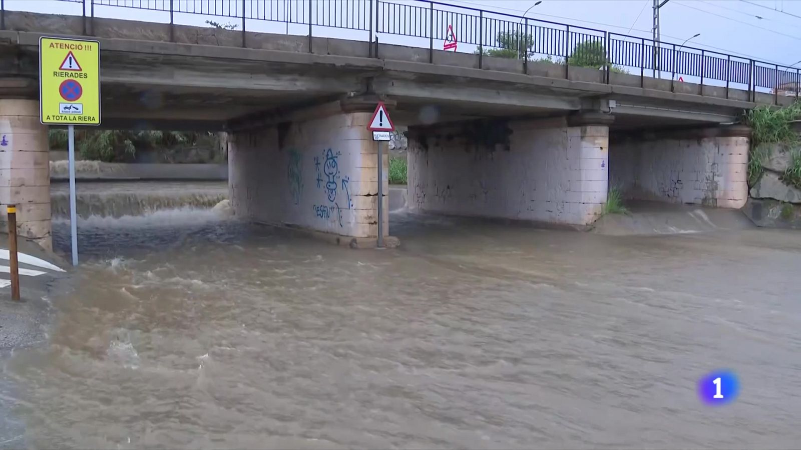 Terres de l'Ebre, la zona més afectada pels aiguats