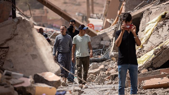 Sigue la búsqueda de víctimas en el Alto Atlas