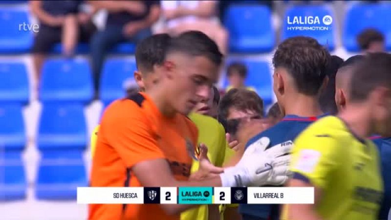 Huesca - Villarreal B: resumen del partido, 6ª jornada - VER EN RTVE PLAY