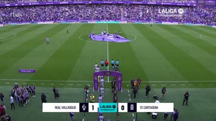 Resúmenes de LaLiga - Valladolid- Cartagena: resumen del partido de la 6ª jornada