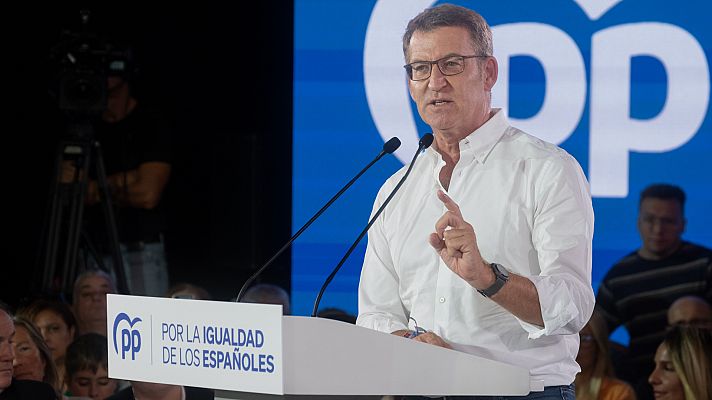 Feijóo dice que defenderá la "igualdad de los españoles" aunque le "cueste" la Presidencia