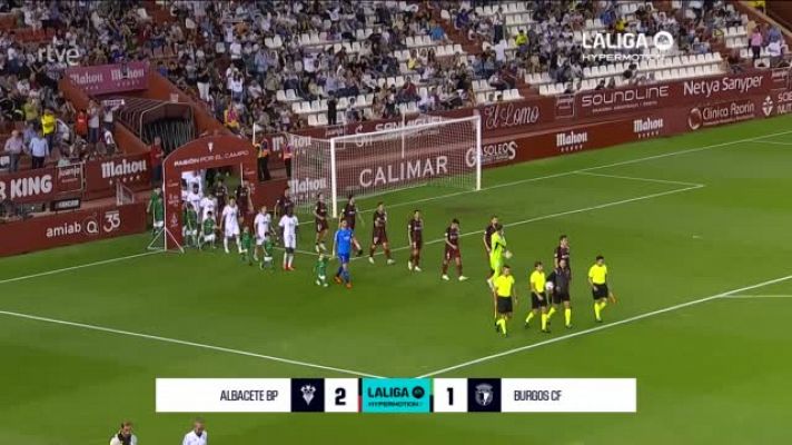 Albacete - Burgos: resumen del partido de la 5ª jornada