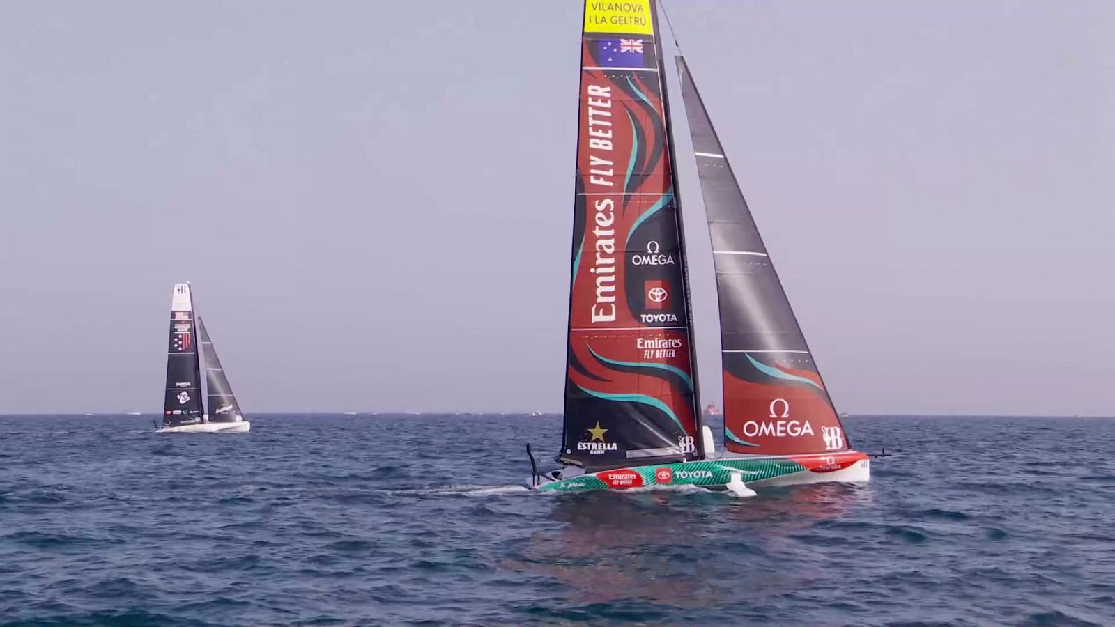 Vela Copa América 2025. Regata preliminar (2) 17/09/23