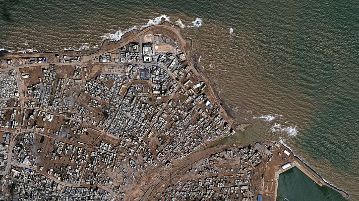 Telediario Fin de Semana - Así se elaboran los mapas que monitorizan los desastres naturales