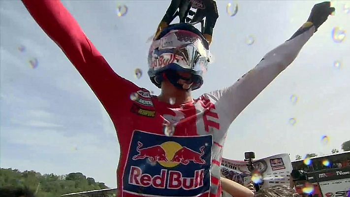 Jorge Prado, campeón del mundo de motocross (MXGP)