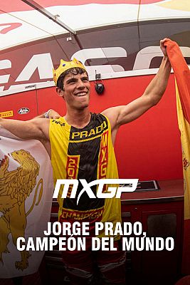 Jorge Prado, campeón del mundo de motocross (MXGP)