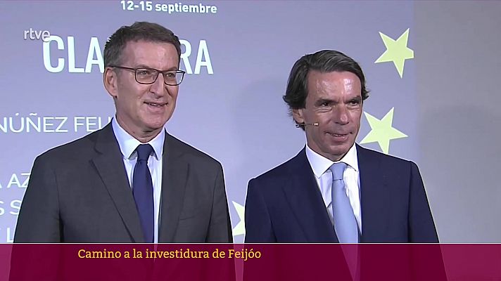 Camino a la investidura de Feijóo