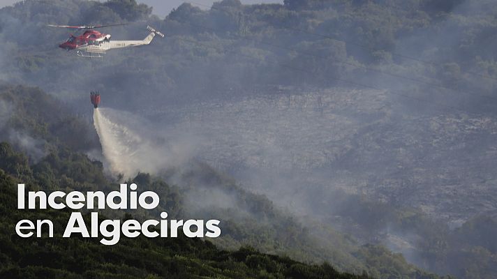 Noticias Andalucía - Controlado el incendio de Algeciras