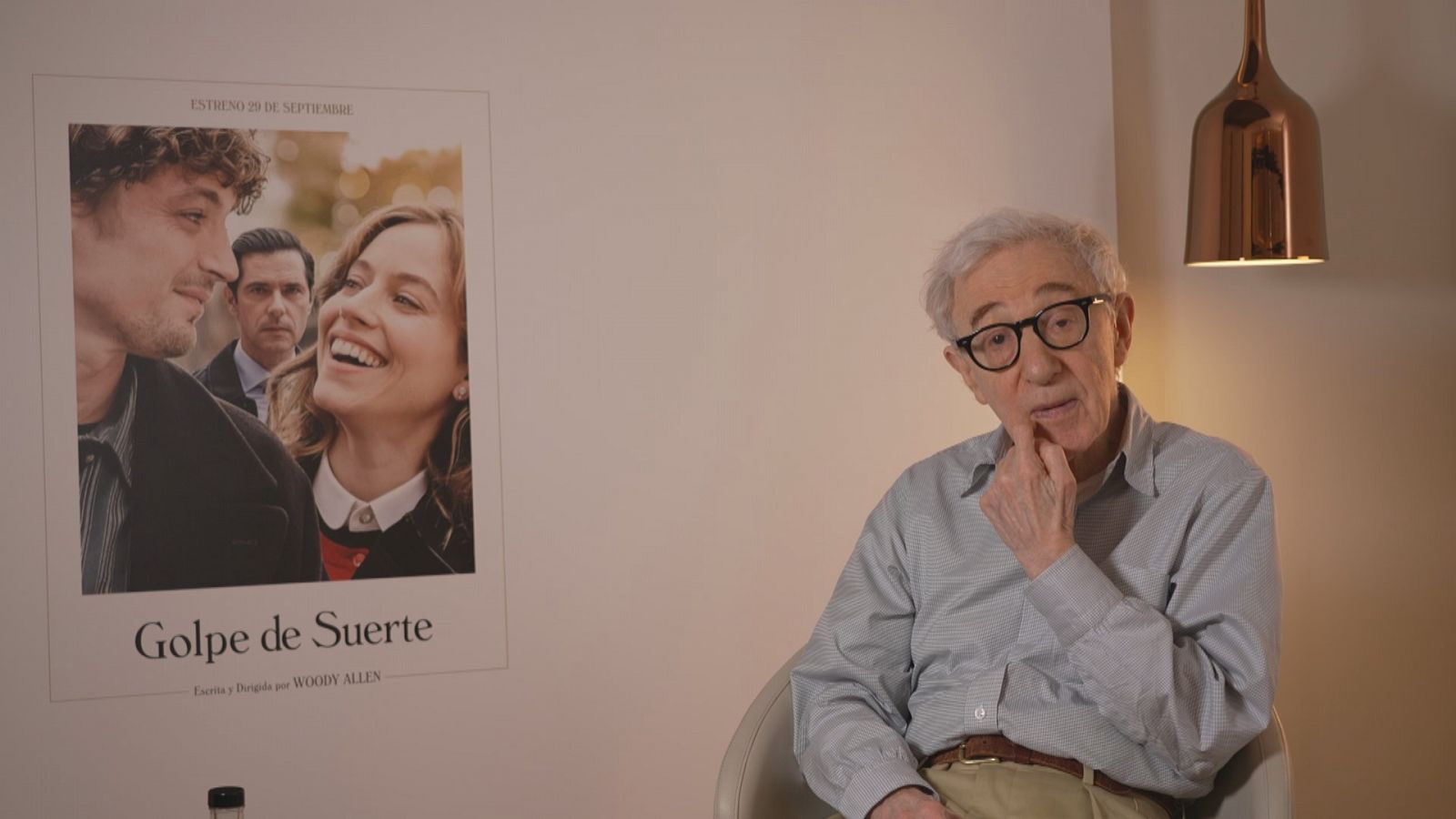 Woody Allen presenta 'Cop de sort'