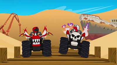 Saltos bestiales en el viejo puerto marítimo - Swap Riders: Tunning The Beast | Ver