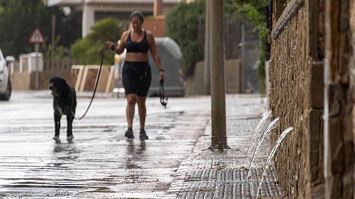 Una nueva DANA trae este martes chubascos y tormentas intensas al sureste peninsular