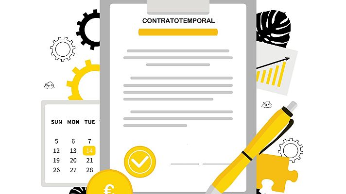 Aquí hay trabajo - Los dos únicos contratos temporales que hay