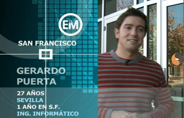 Españoles en el mundo - San Francisco - Gerardo