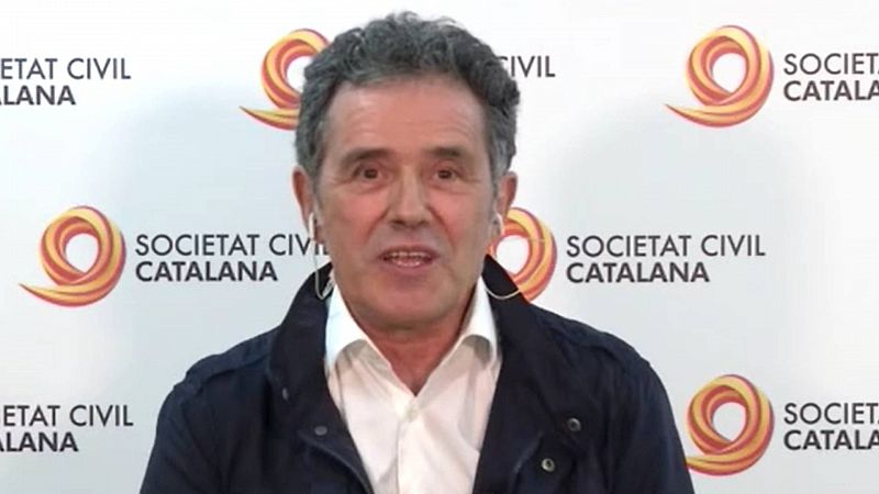 Álex Ramos, vicepresidente de Societat Civil Catalana: "Queremos que se exprese la gente que se opone a la amnistía"