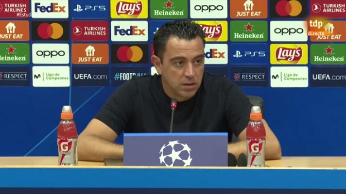 Estudio Estadio - Xavi, tras la goleada al Amberes: "Estamos en el mejor momento desde que soy entrenador del Barça"