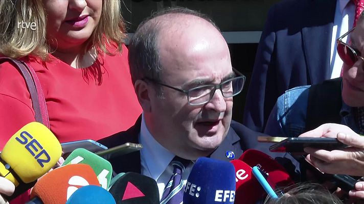 Diario 24 - Miquel Iceta, sobre Mapi León y Patri Guijarro: "Gracias a la mediación del CSD no habrá sanciones"