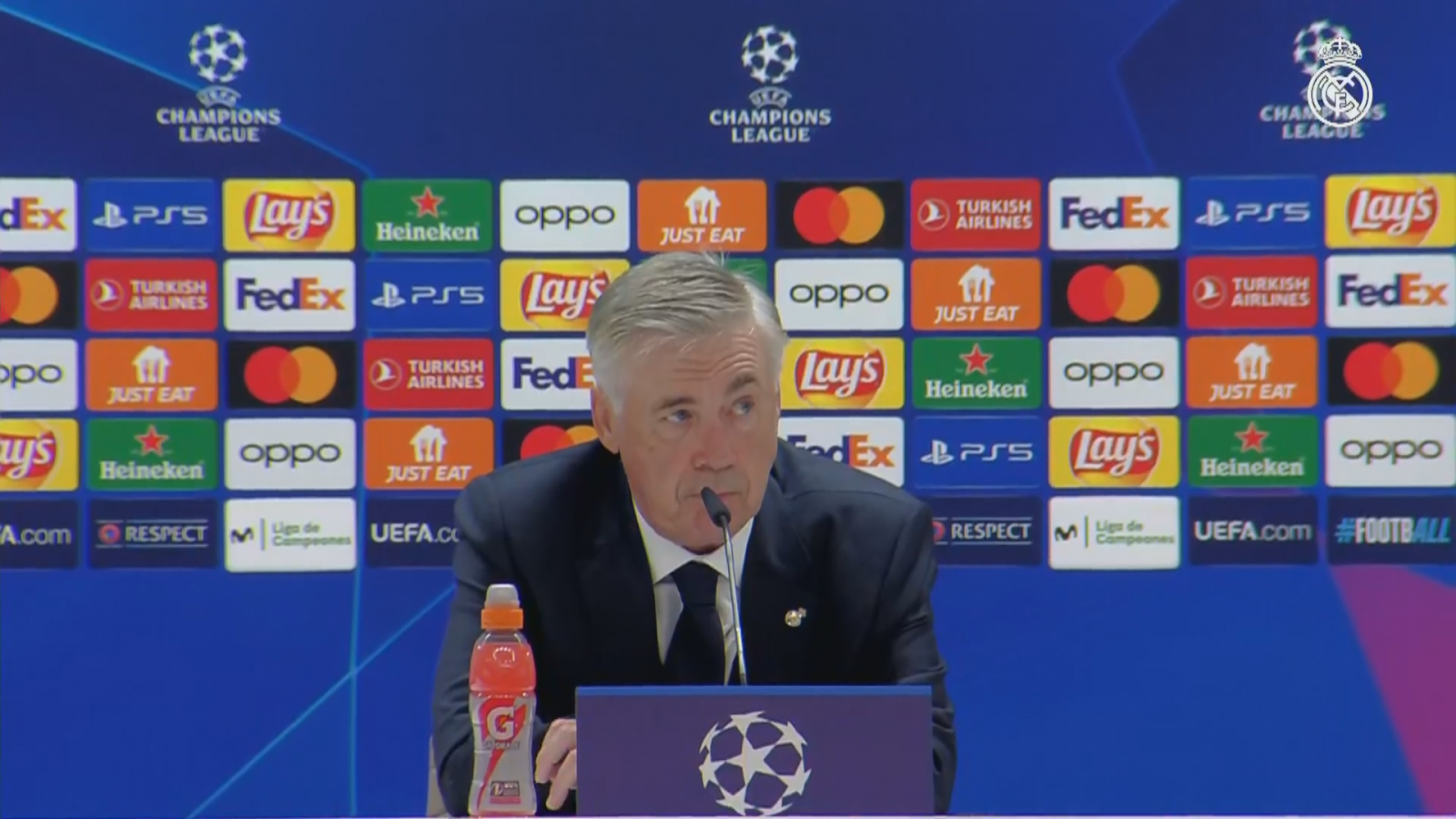 Carlo Ancelotti: "Bellingham estaba ahí para marcar el gol, y no otro"