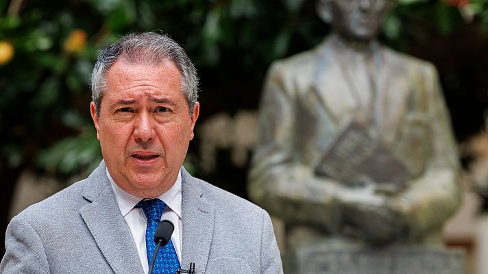 La hora de La 1 - Espadas (PSOE-A) no comparte las palabras de González y Guerra sobre la amnistía: "No es el momento para hacerlas"