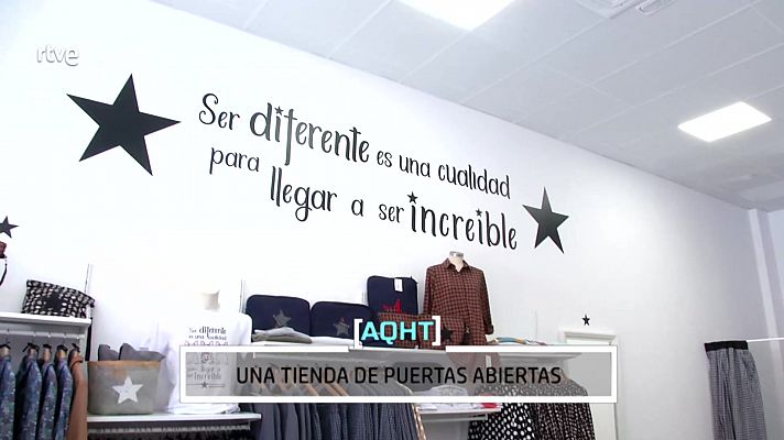 Aquí hay trabajo - Una tienda donde se trabaja y se aprende