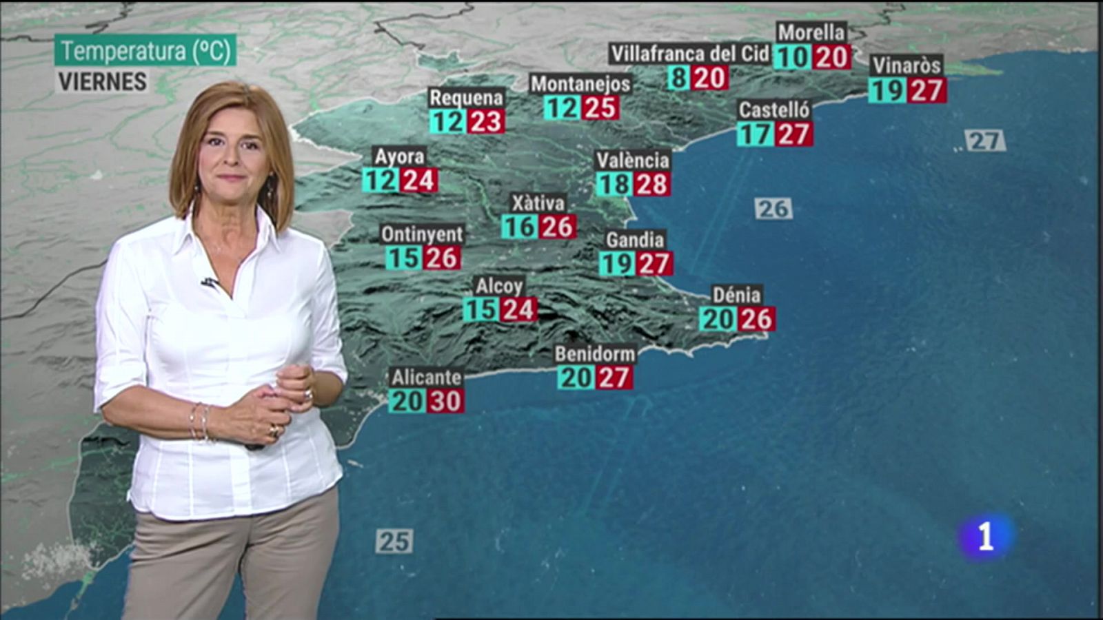 El tiempo en la Comunitat Valenciana 21/09/23