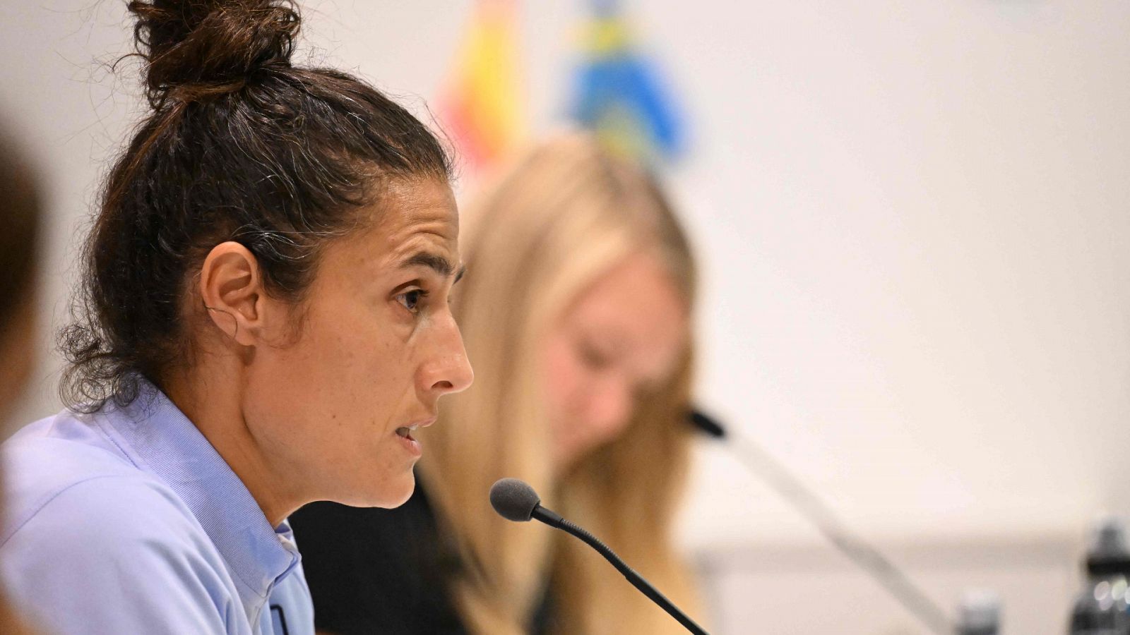Fútbol - Rueda de prensa Montse Tomé seleccionadora nacional absoluta femenina y jugadoras