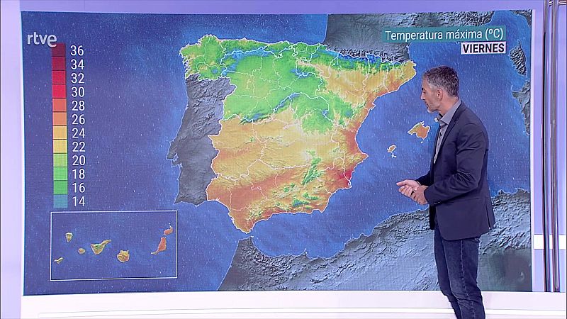 Intervalos de viento fuerte en litorales del área cantábrica. Precipitaciones persistentes en zonas litorales de Cantabria, Pais Vasco y noroeste de Navarra - ver ahora