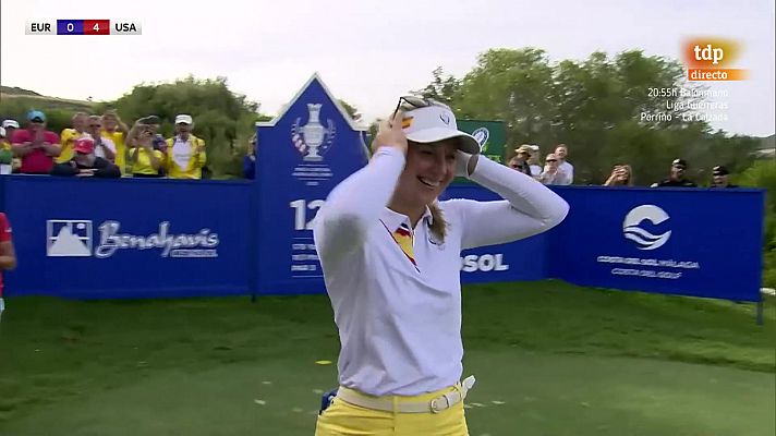 Golf - Así fue el increíble hoyo en uno de Emily Pedersen para dar alas a Europa en la Solheim Cup