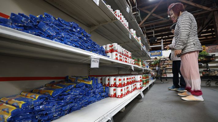 Telediario 2 - La pobreza material aumenta en España y llega a su máximo desde 2014