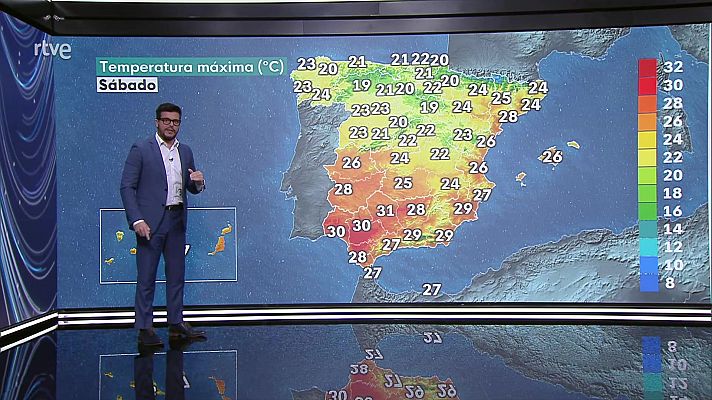 El tiempo - Se espera que para este día perdure cierta inestabilidad en la Península y Baleares, con flujo del noroeste en el norte y este peninsulares y en Baleares