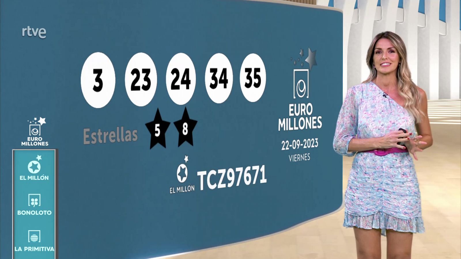 Sorteo de la Bonoloto y Euromillones: 22/09/2023