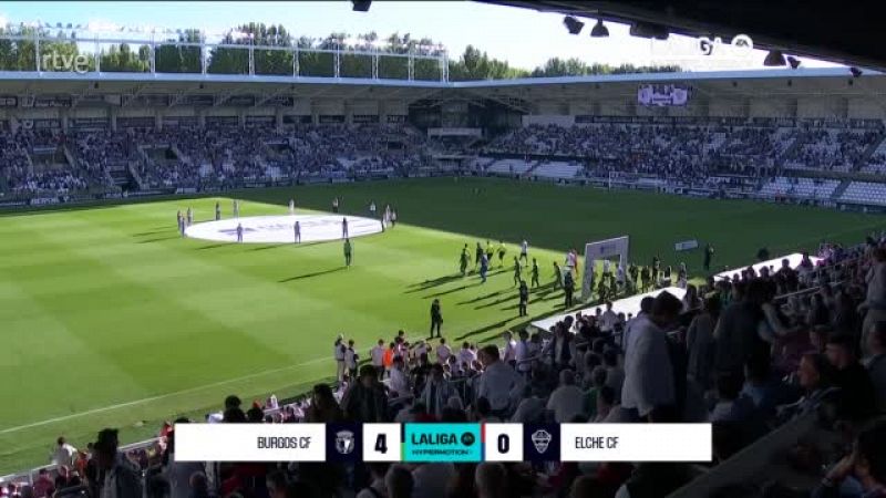 Burgos - Elche: resumen del partido de la 7 jornada | Segunda - ver ahora