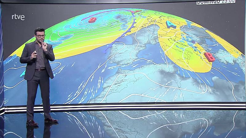 En la Península y Baleares se espera una estabilización, con predominio de cielos poco nubosos sin precipitaciones - ver ahora